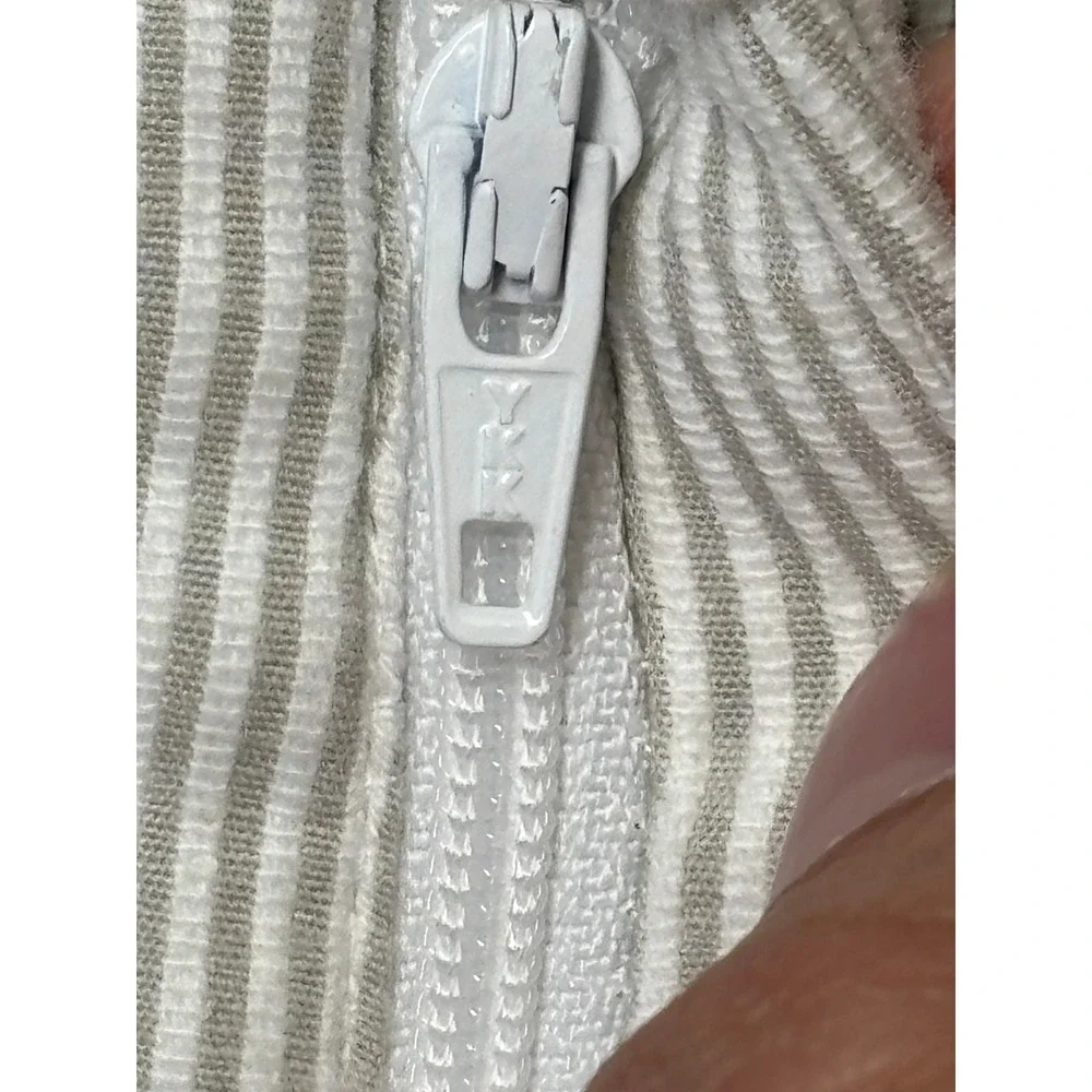 Southern Tide Skipjack Flat Front Corded Pants Mens 36x32 Tan White Striped 7310